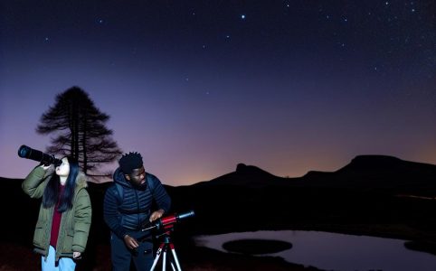 Star gazing in Scotland’s dark sky reserves